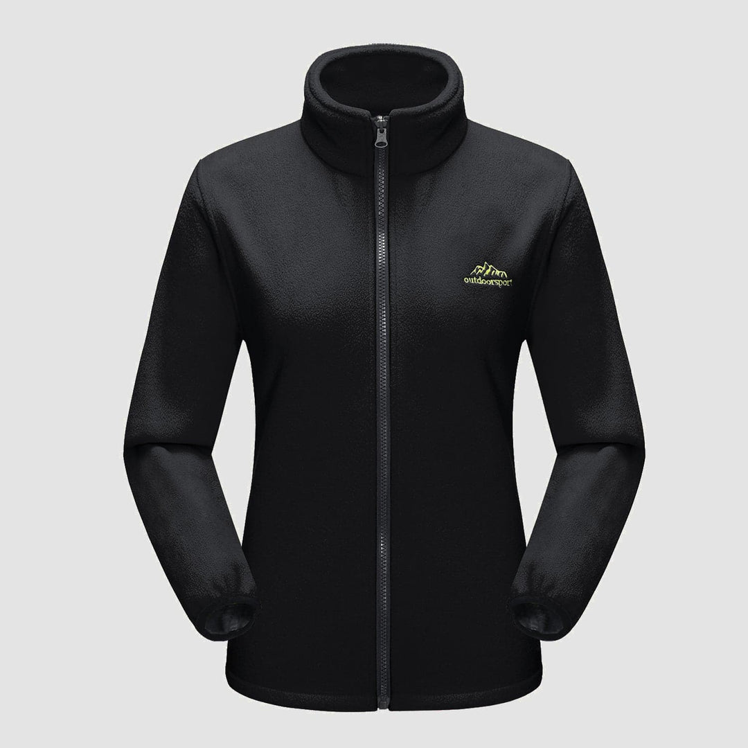 Women's Ski Jacket with Hood & Pockets | Zip Up
