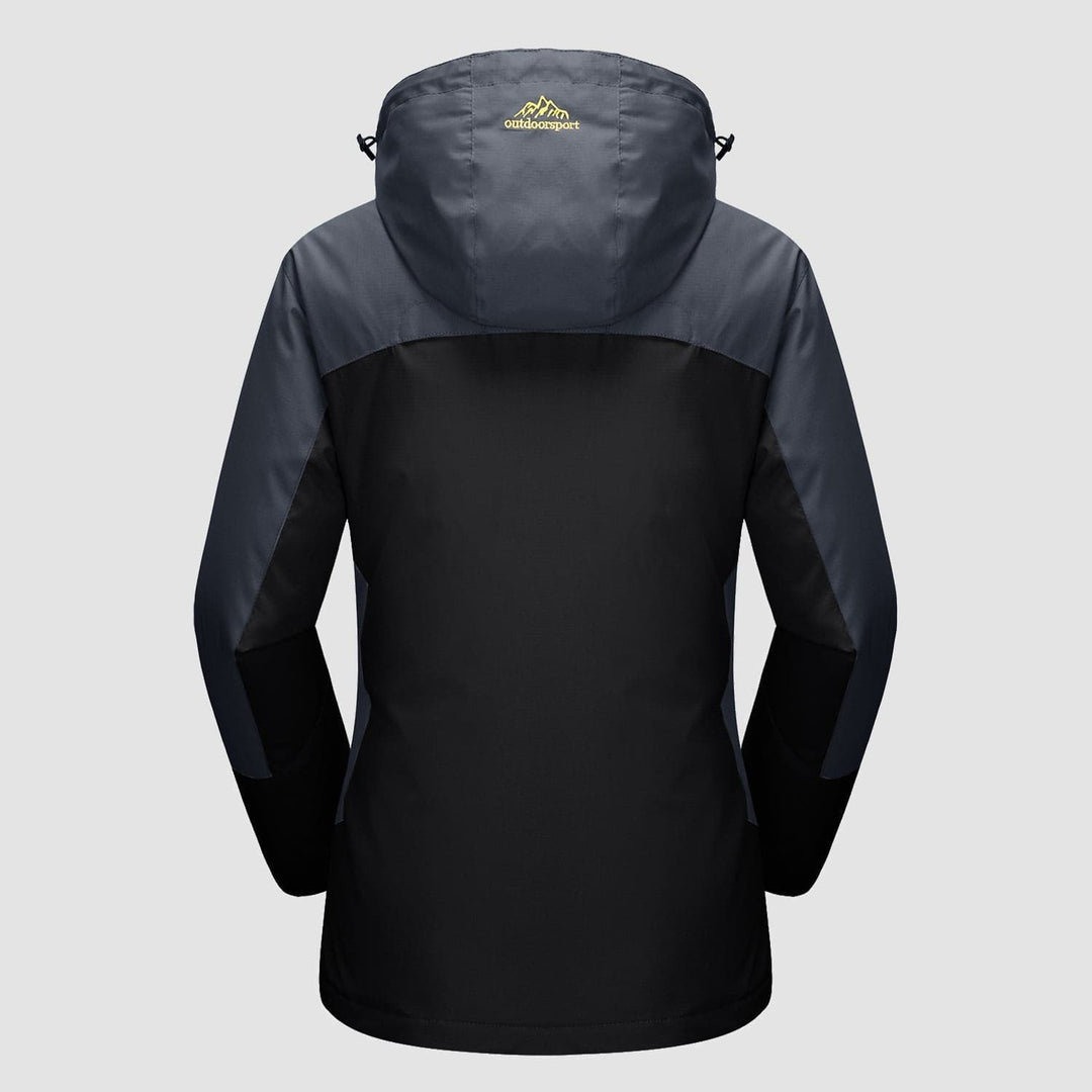 Women's Ski Jacket with Hood & Pockets | Zip Up