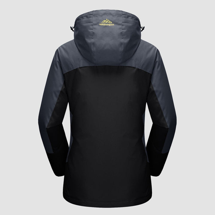 Women's Ski Jacket with Hood & Pockets | Zip Up