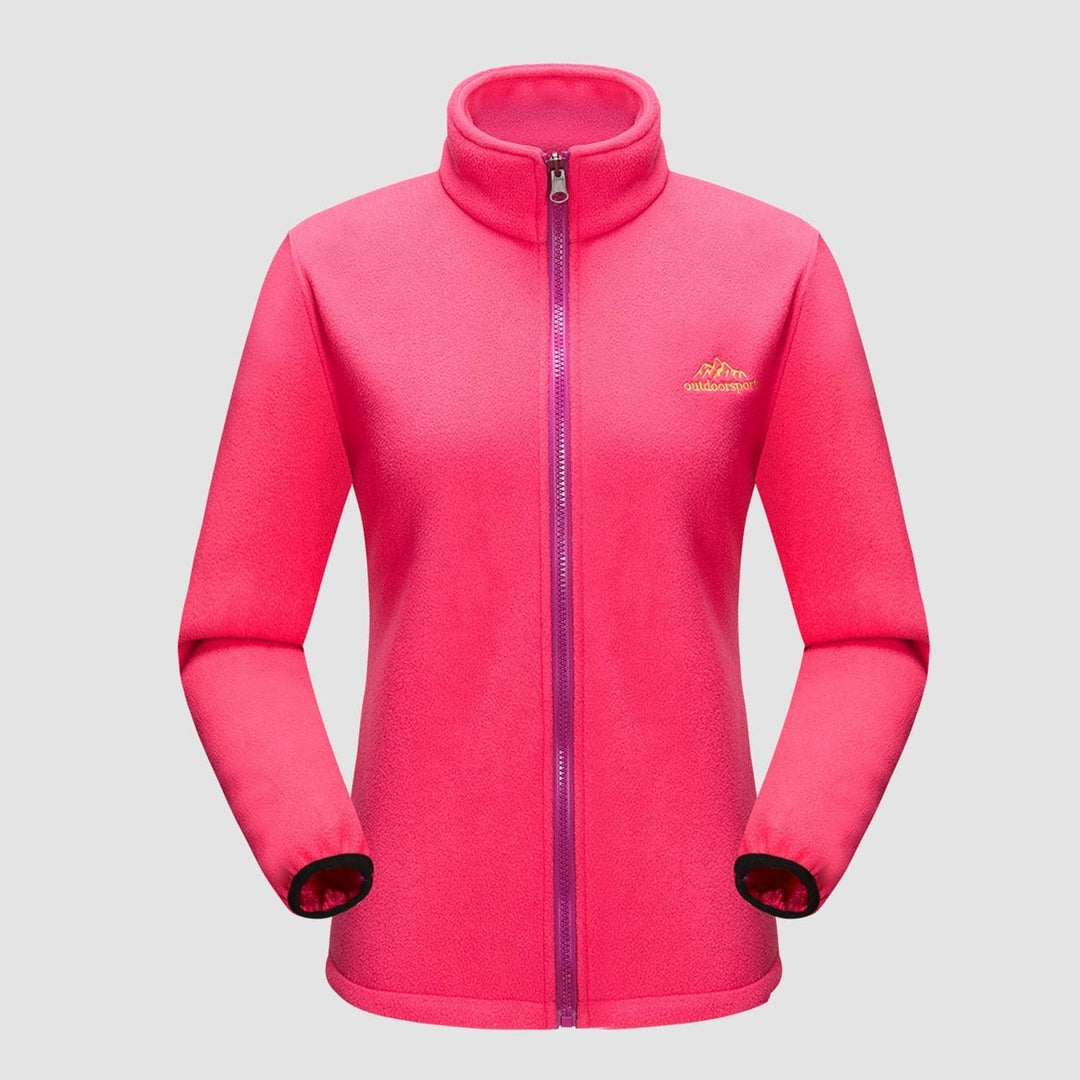 Women's Ski Jacket with Hood & Pockets | Zip Up