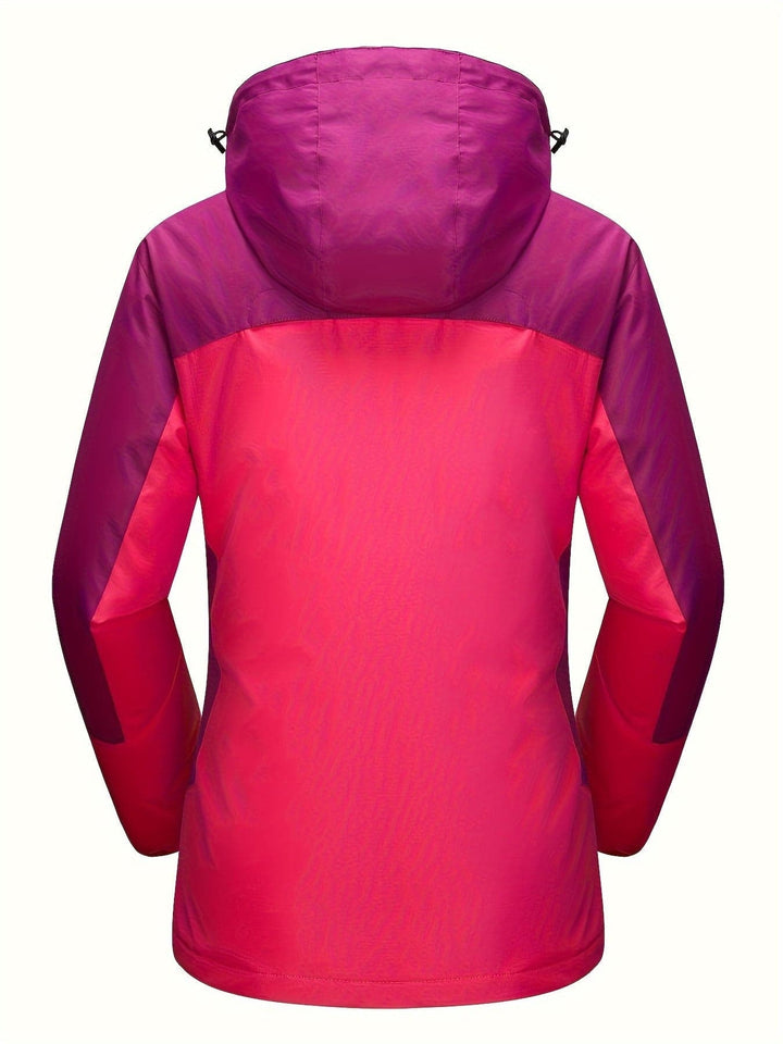 Women's Ski Jacket with Hood & Pockets | Zip Up