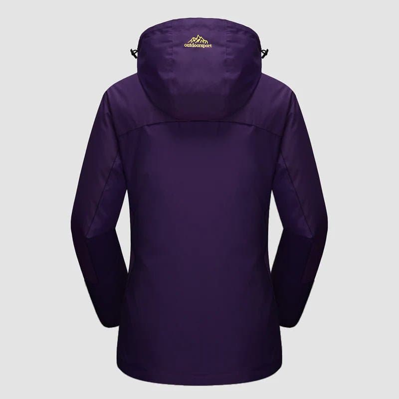 Women's Ski Jacket with Hood & Pockets | Zip Up