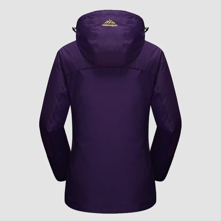 Women's Ski Jacket with Hood & Pockets | Zip Up
