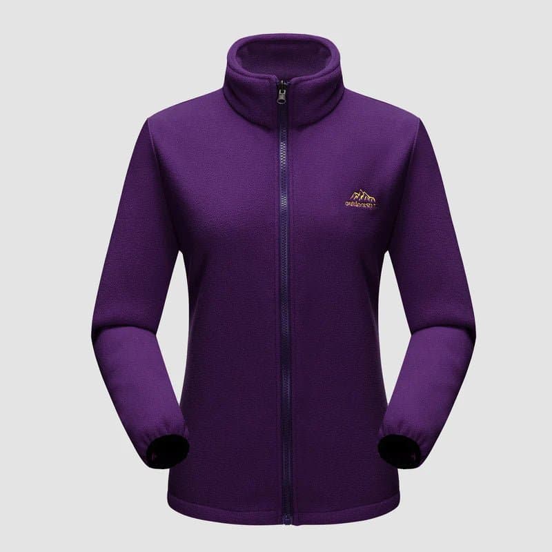 Women's Ski Jacket with Hood & Pockets | Zip Up