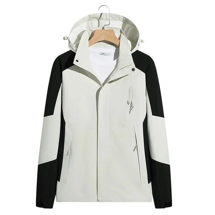 Women's Ski Jacket with Hood & Zip Pockets | Sporty