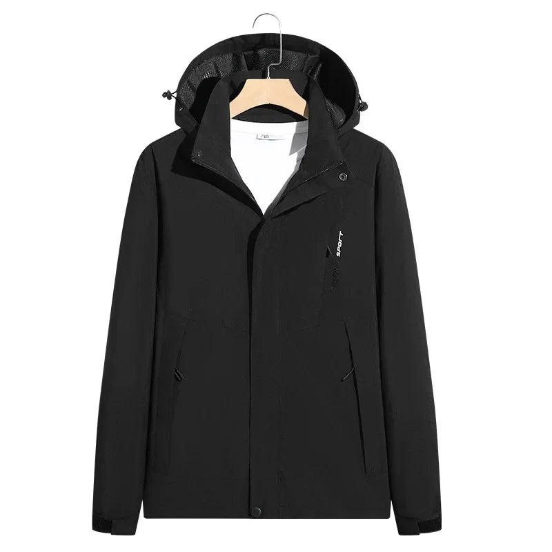 Women's Ski Jacket with Hood & Zip Pockets | Sporty