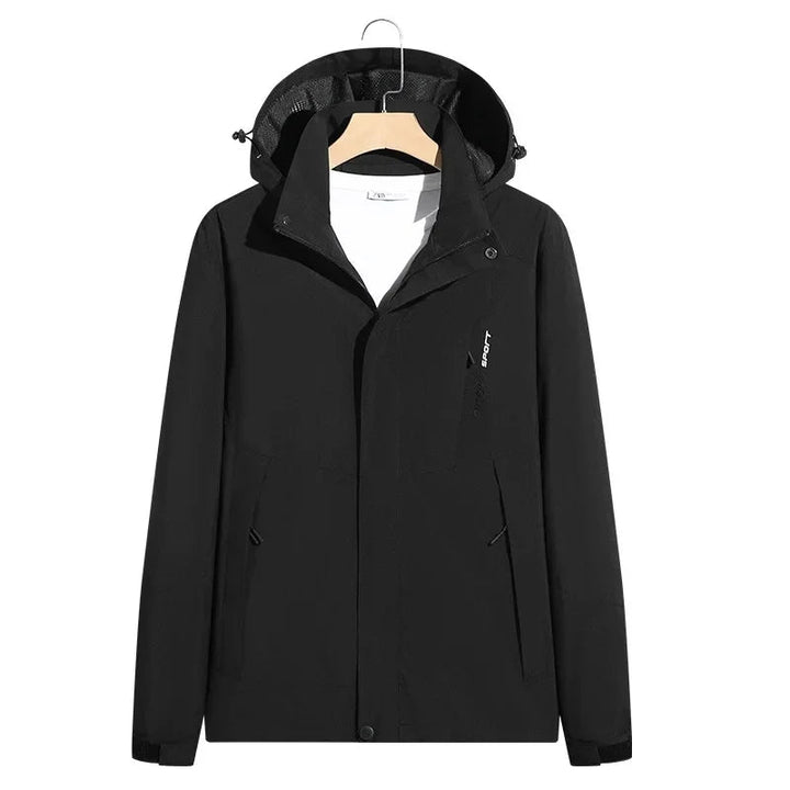 Women's Ski Jacket with Hood & Zip Pockets | Sporty