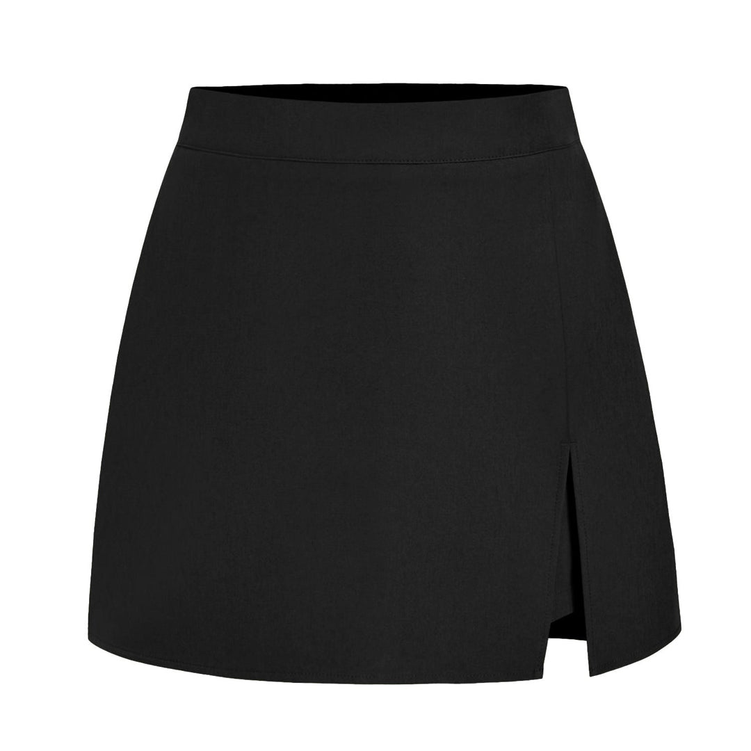 Women's Skort with Front Slit & High Waist | Casual