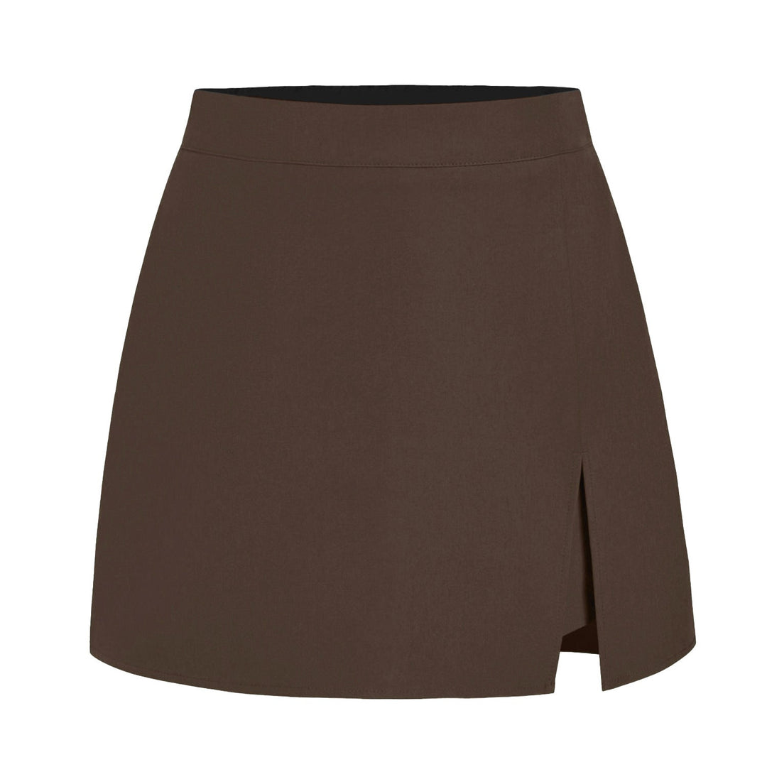 Women's Skort with Front Slit & High Waist | Casual