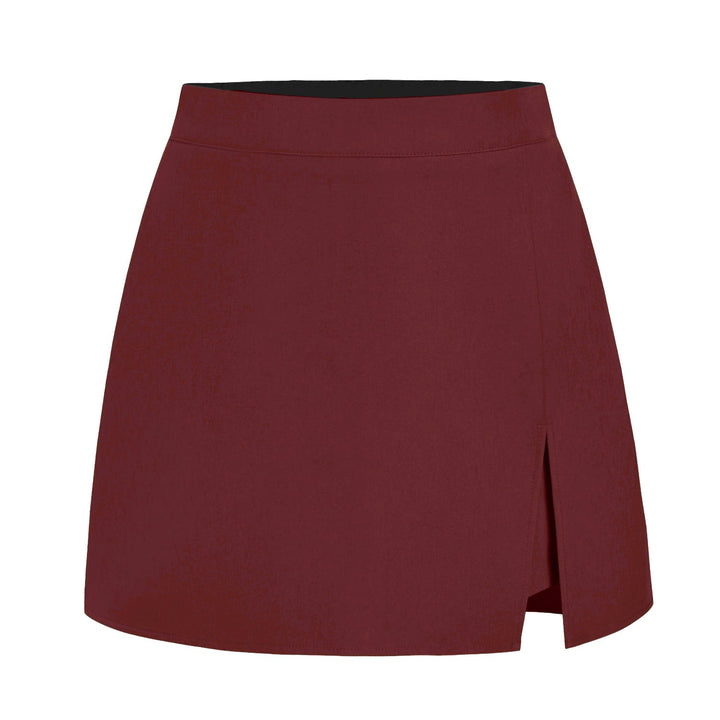 Women's Skort with Front Slit & High Waist | Casual