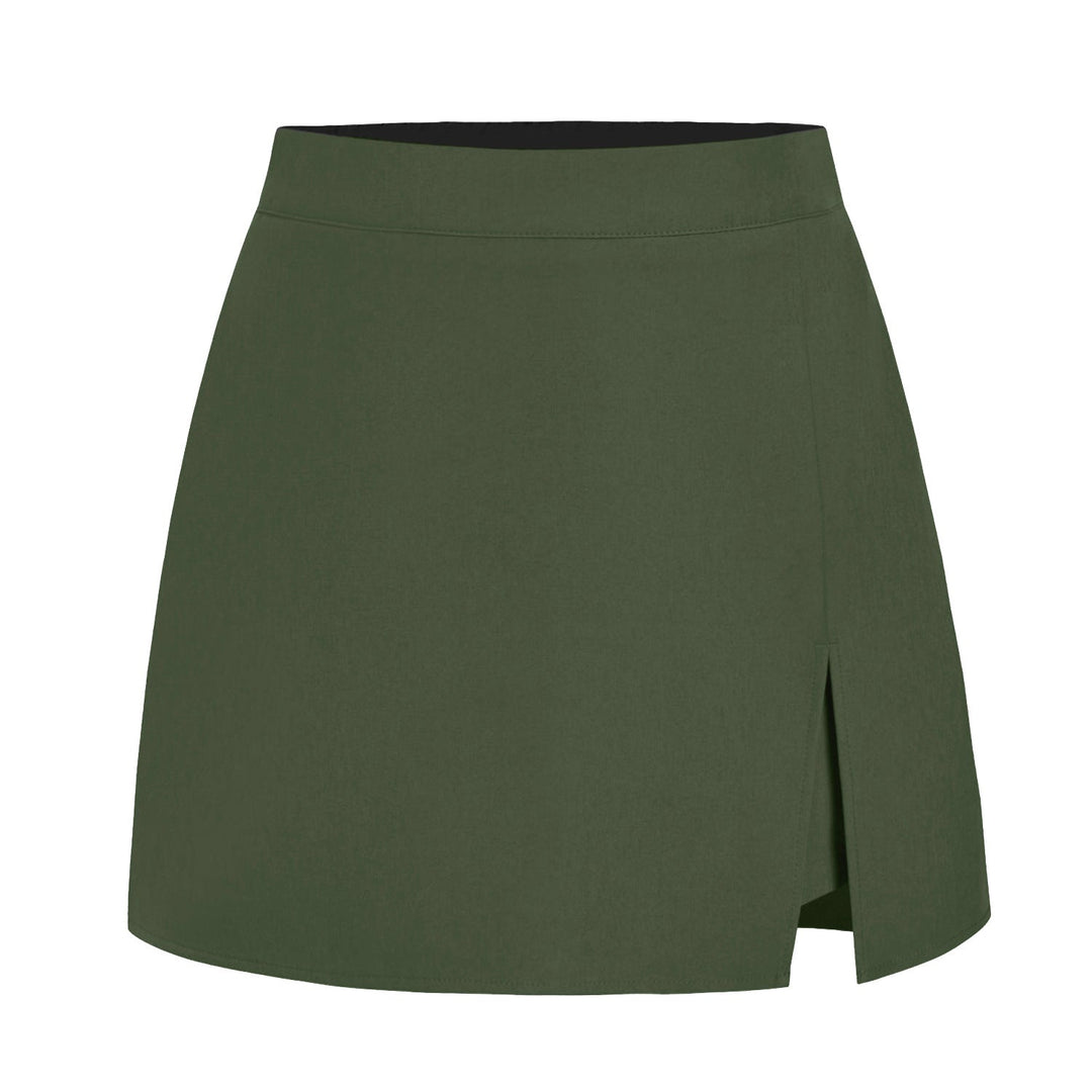 Women's Skort with Front Slit & High Waist | Casual