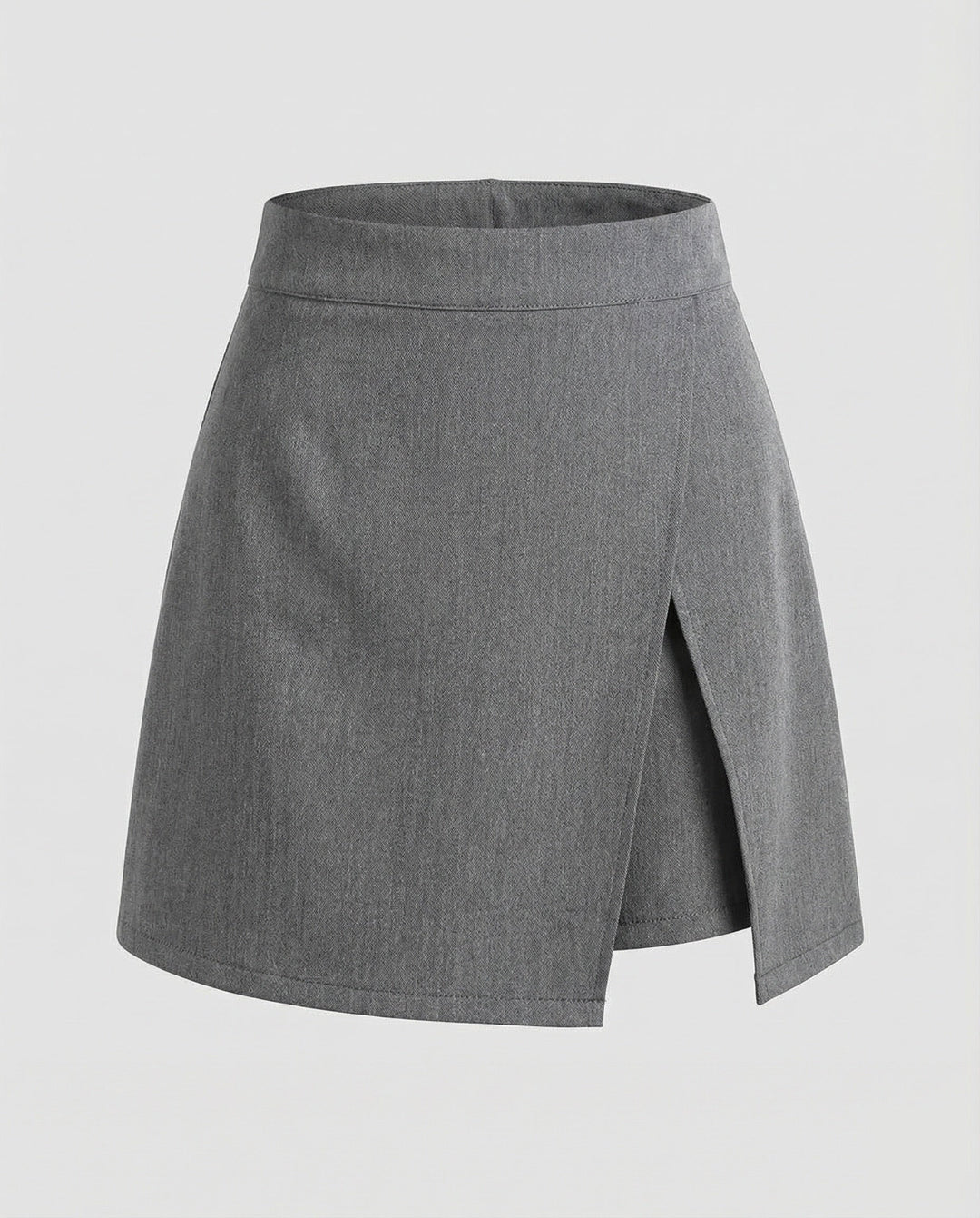 Women's Skort with Wrap Overlay | High Waist