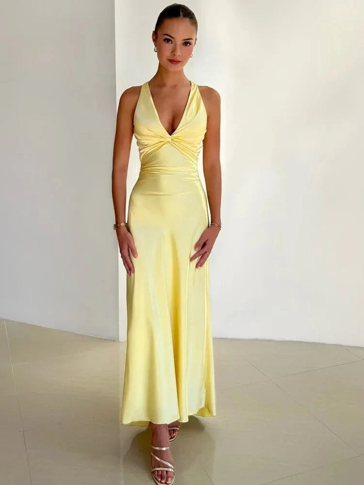Women's Sleeveless Cocktail Dress with Bow Back | Party
