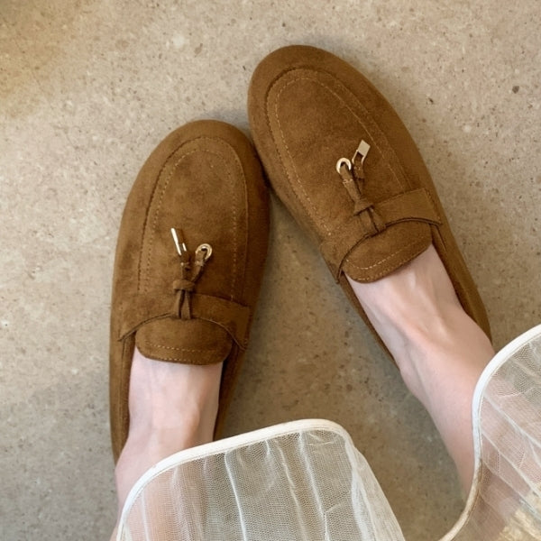 Women's Slip-On Loafers Round Toe | Casual
