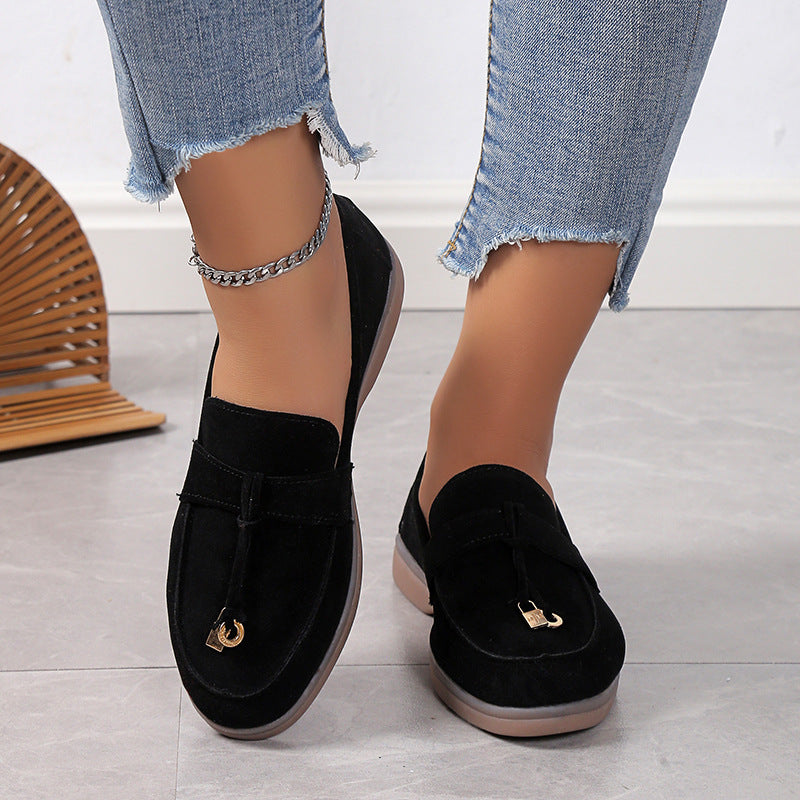 Women's Slip-On Loafers Round Toe | Casual