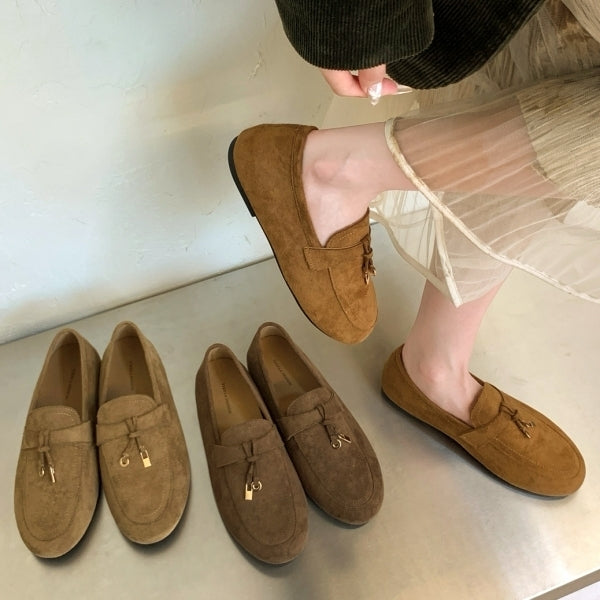 Women's Slip-On Loafers Round Toe | Casual
