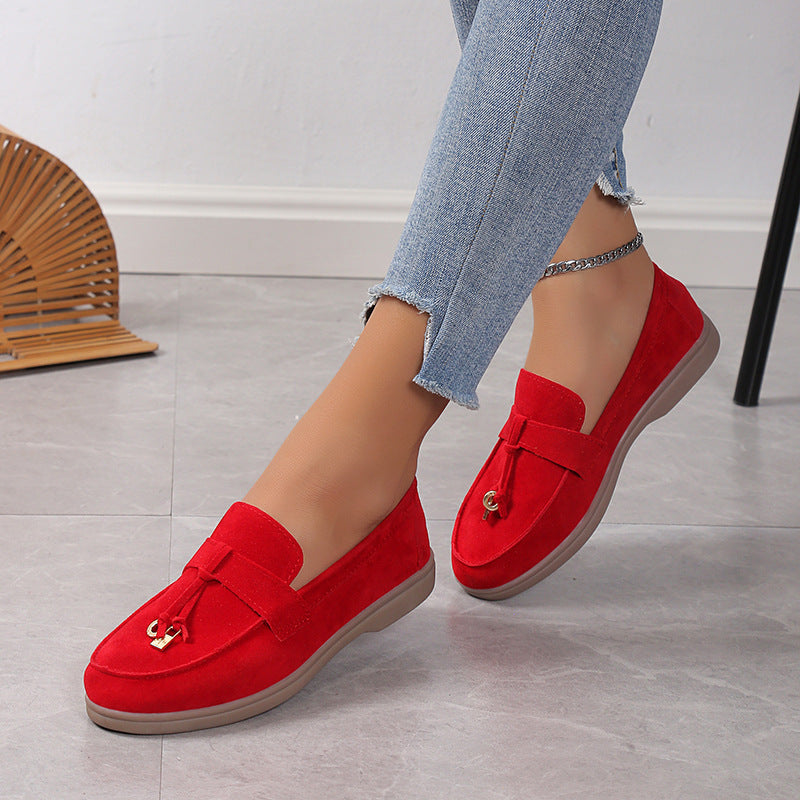 Women's Slip-On Loafers Round Toe | Casual