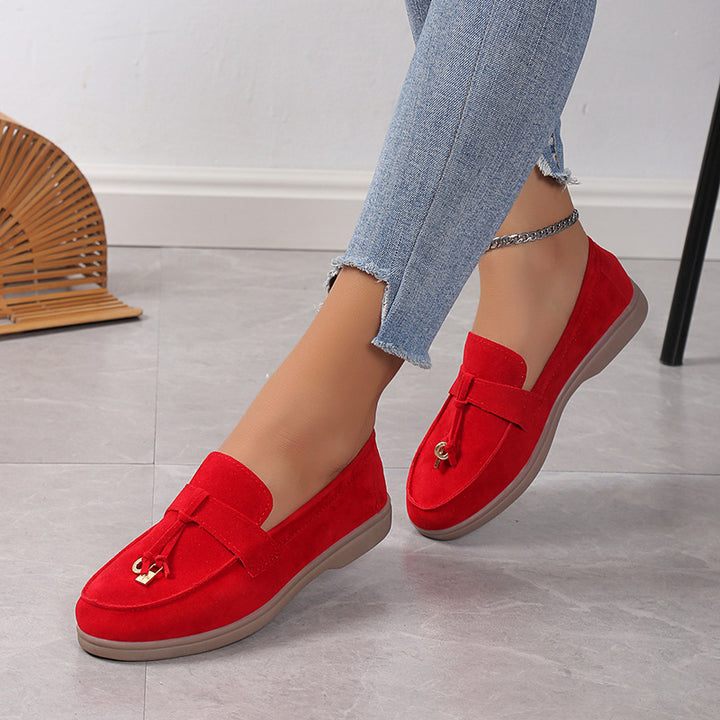 Women's Slip-On Loafers Round Toe | Casual
