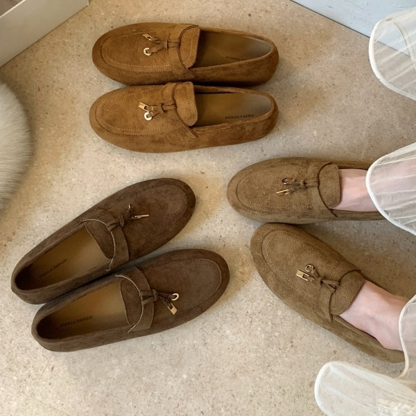 Women's Slip-On Loafers Round Toe | Casual
