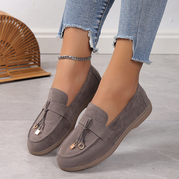 Women's Slip-On Loafers Round Toe | Casual