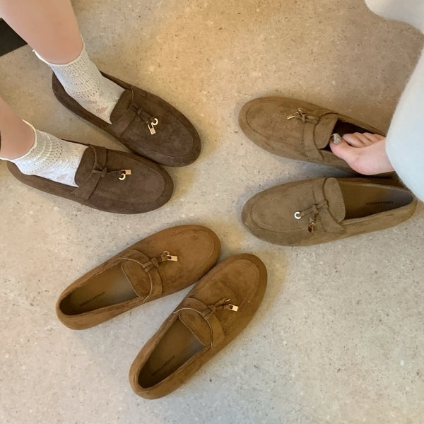 Women's Slip-On Loafers Round Toe | Casual