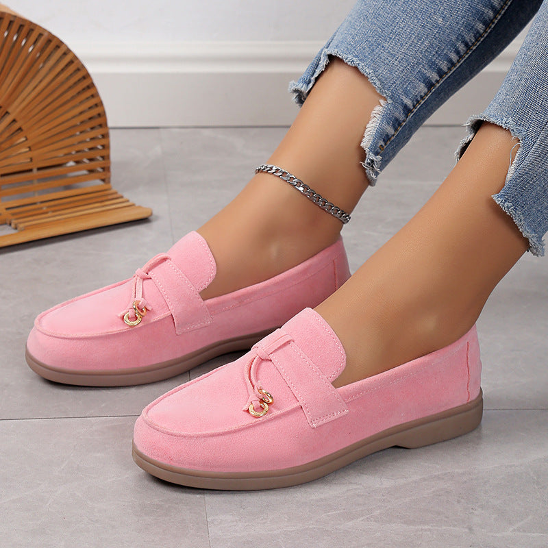 Women's Slip-On Loafers Round Toe | Casual
