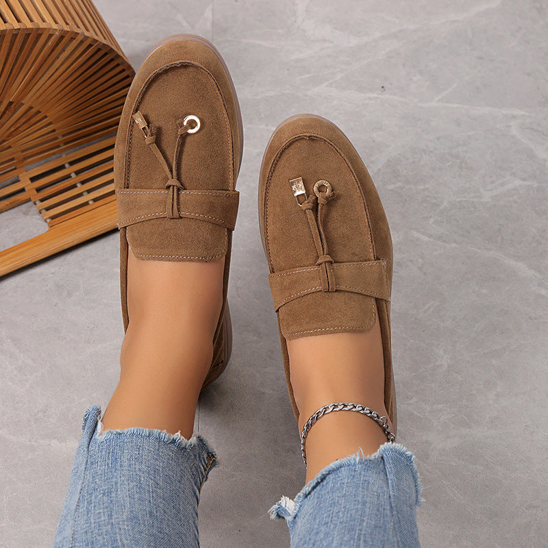 Women's Slip-On Loafers Round Toe | Casual