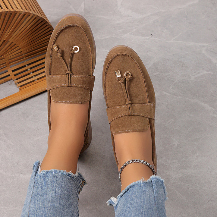 Women's Slip-On Loafers Round Toe | Casual