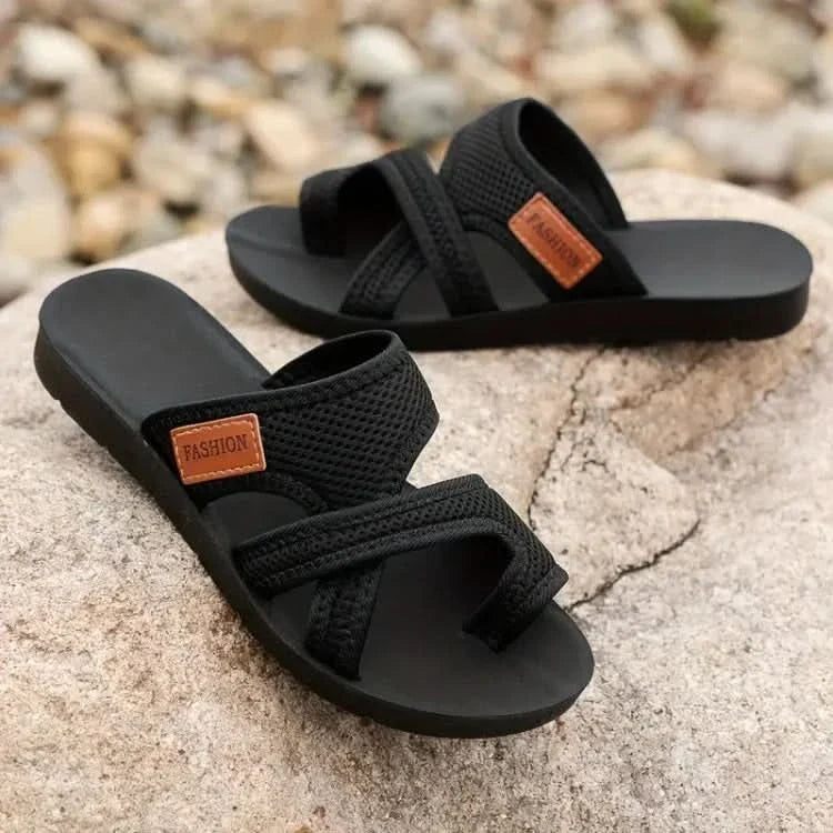 Women's Slip-On Sandals & Mesh Strap | Toe Post