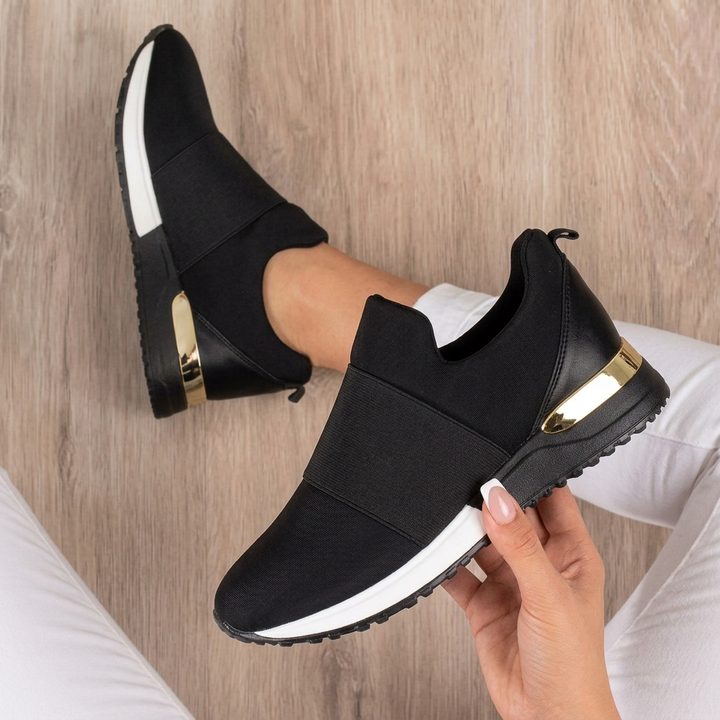 Women's Sneakers with Elastic Panel | Slip-On