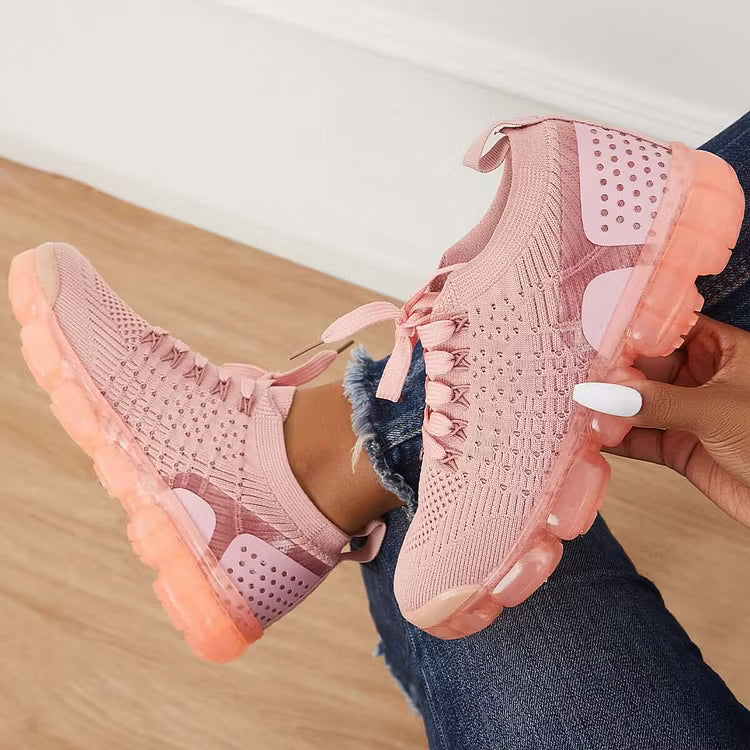 Women's Sneakers with Mesh Upper | Air Cushion Sole