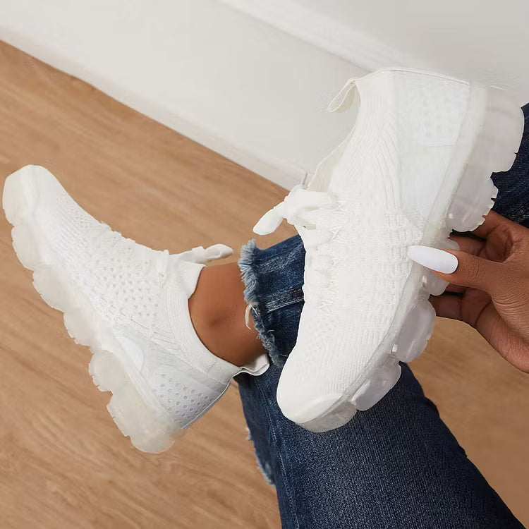 Women's Sneakers with Mesh Upper | Air Cushion Sole