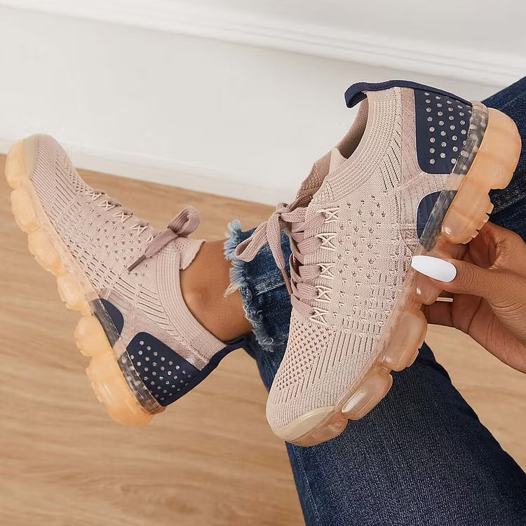 Women's Sneakers with Mesh Upper | Air Cushion Sole