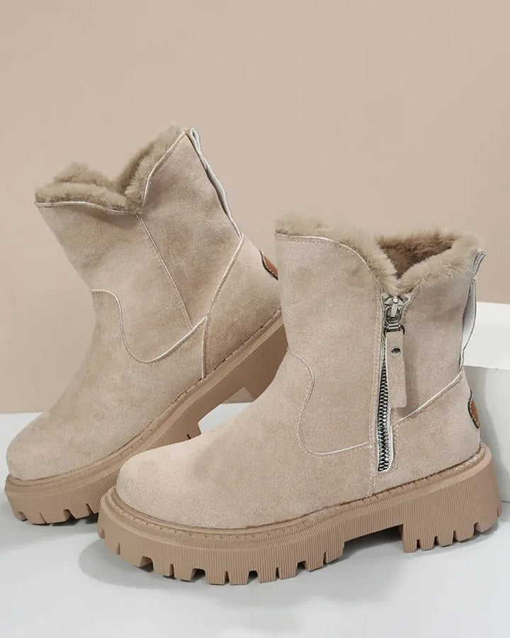 Women's Snow Boots with Fleece Lining | Platform