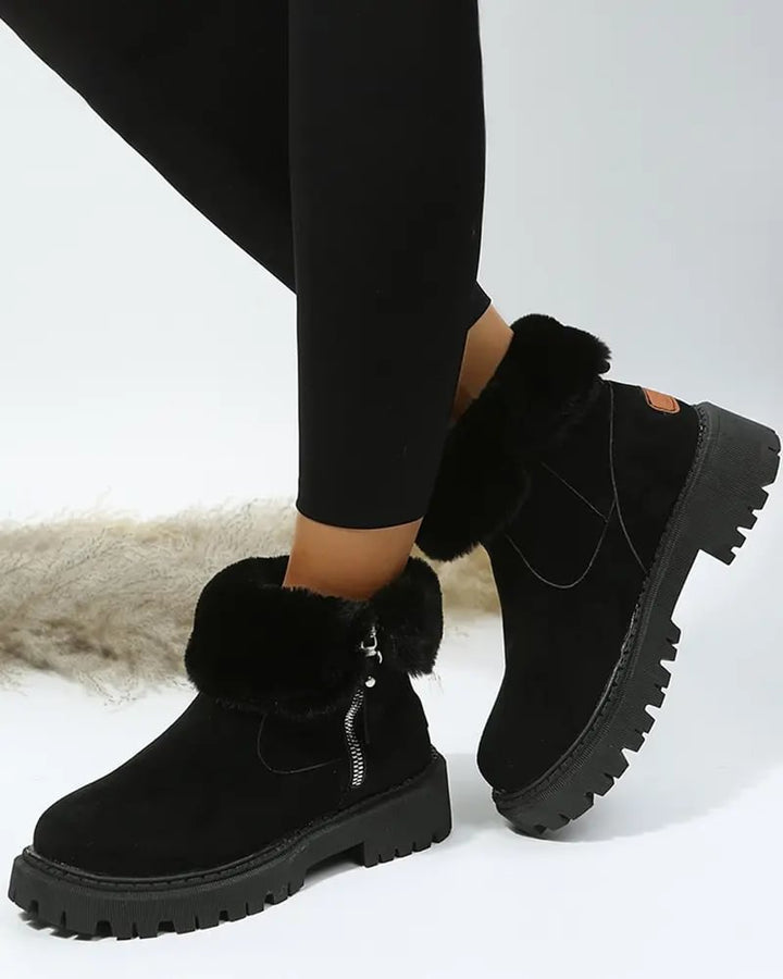 Women's Snow Boots with Fleece Lining | Platform