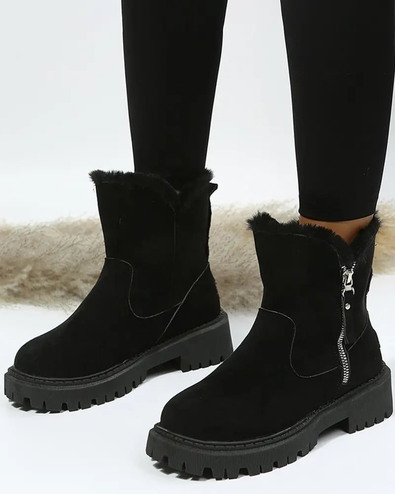 Women's Snow Boots with Fleece Lining | Platform
