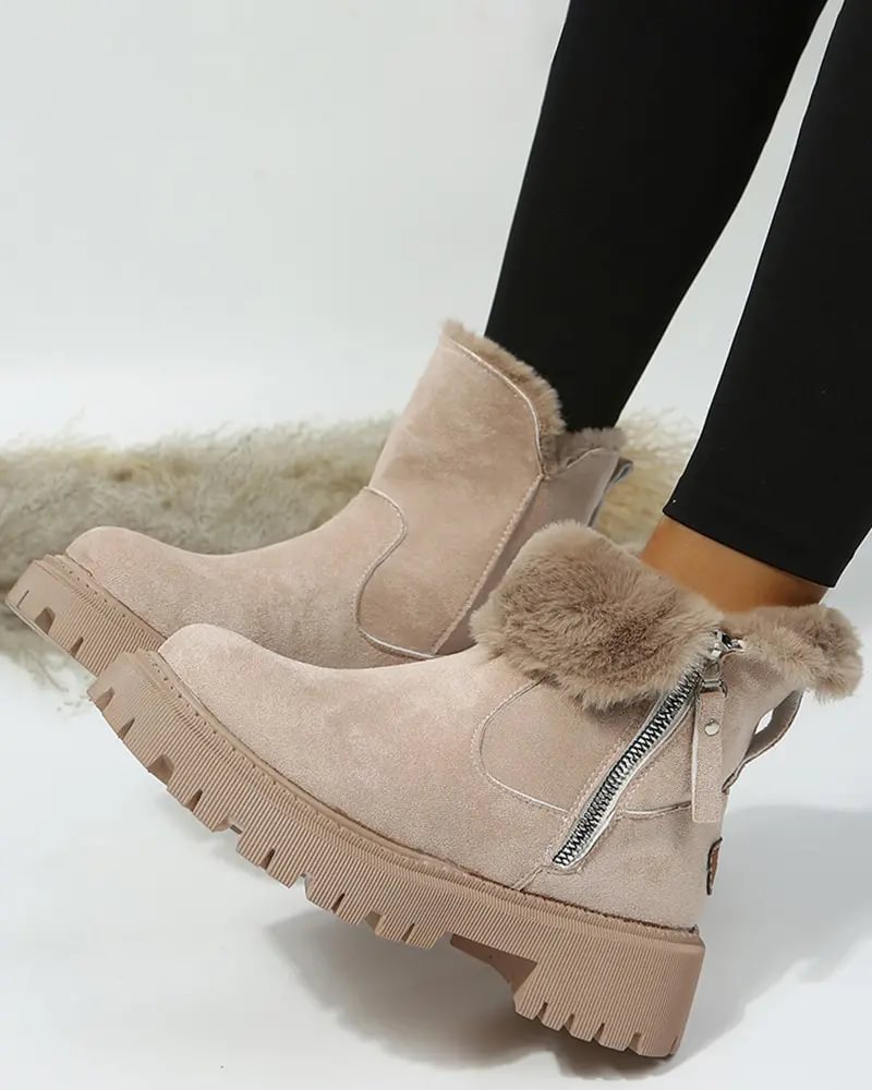 Women's Snow Boots with Fleece Lining | Platform