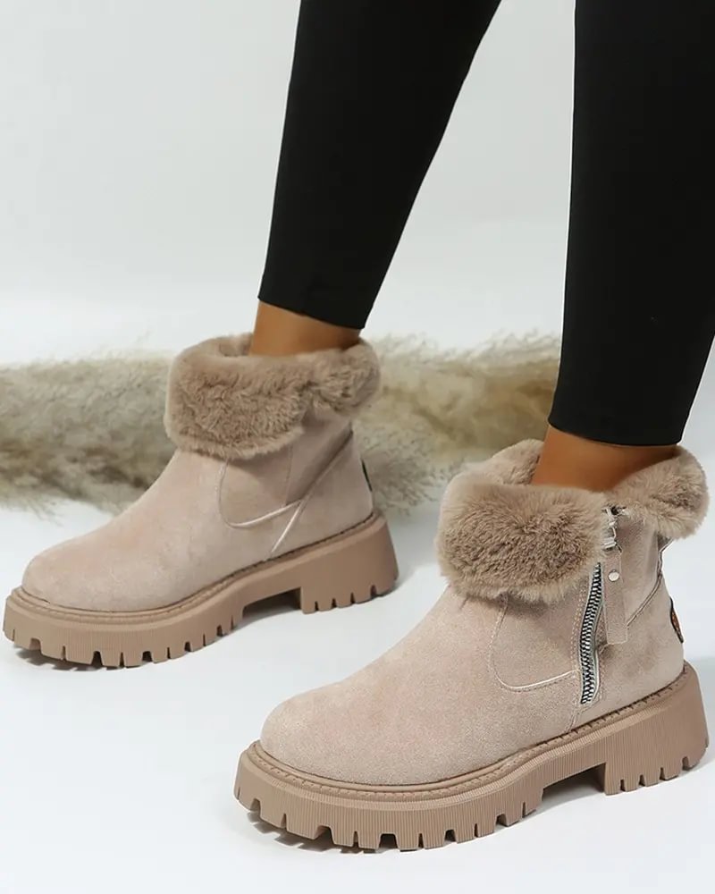 Women's Snow Boots with Fleece Lining | Platform