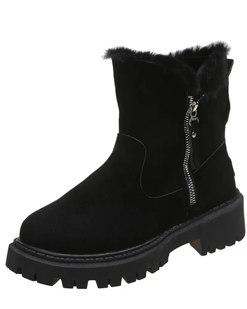 Women's Snow Boots with Fleece Lining | Platform