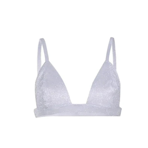 Women's Sparkly Suit with Bralette Top | 3 Piece