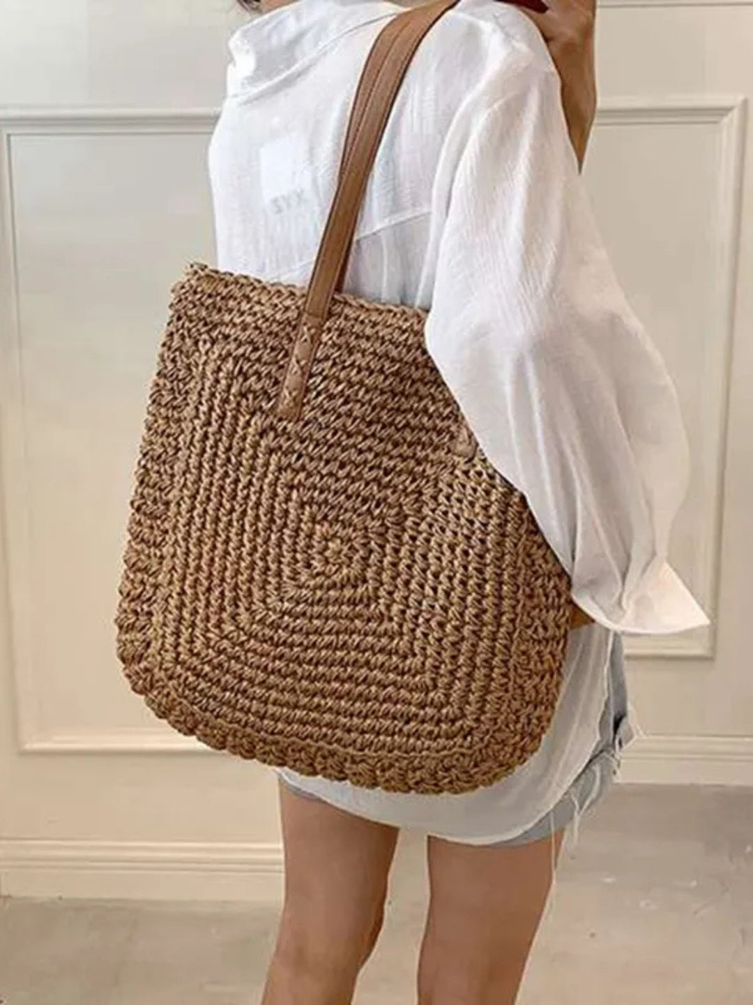 Women's Straw Beach Bag | Casual
