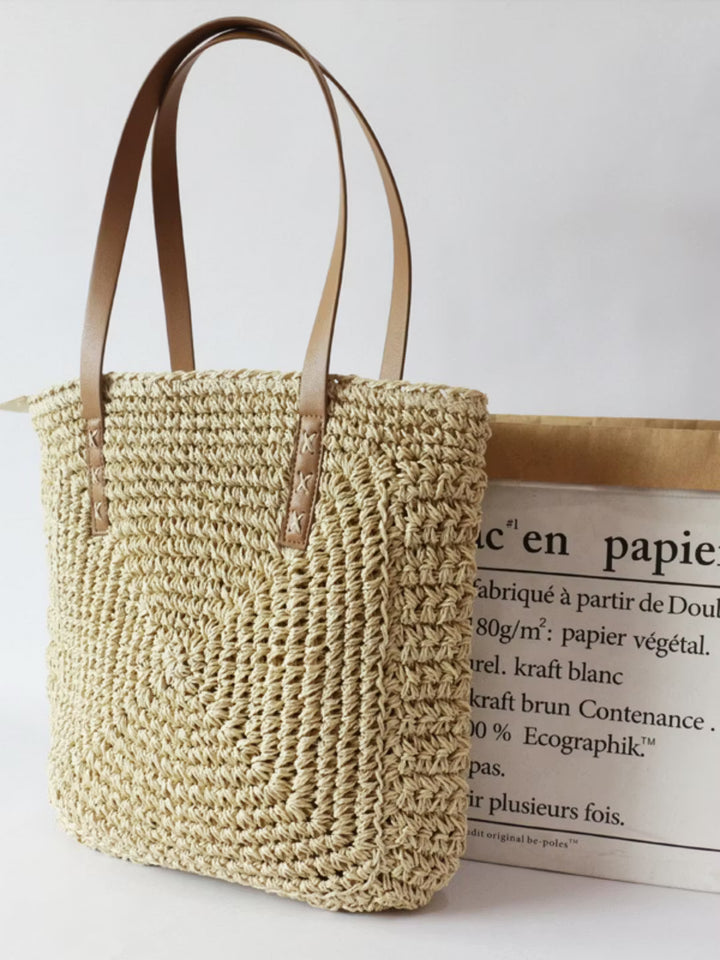 Women's Straw Beach Bag | Casual