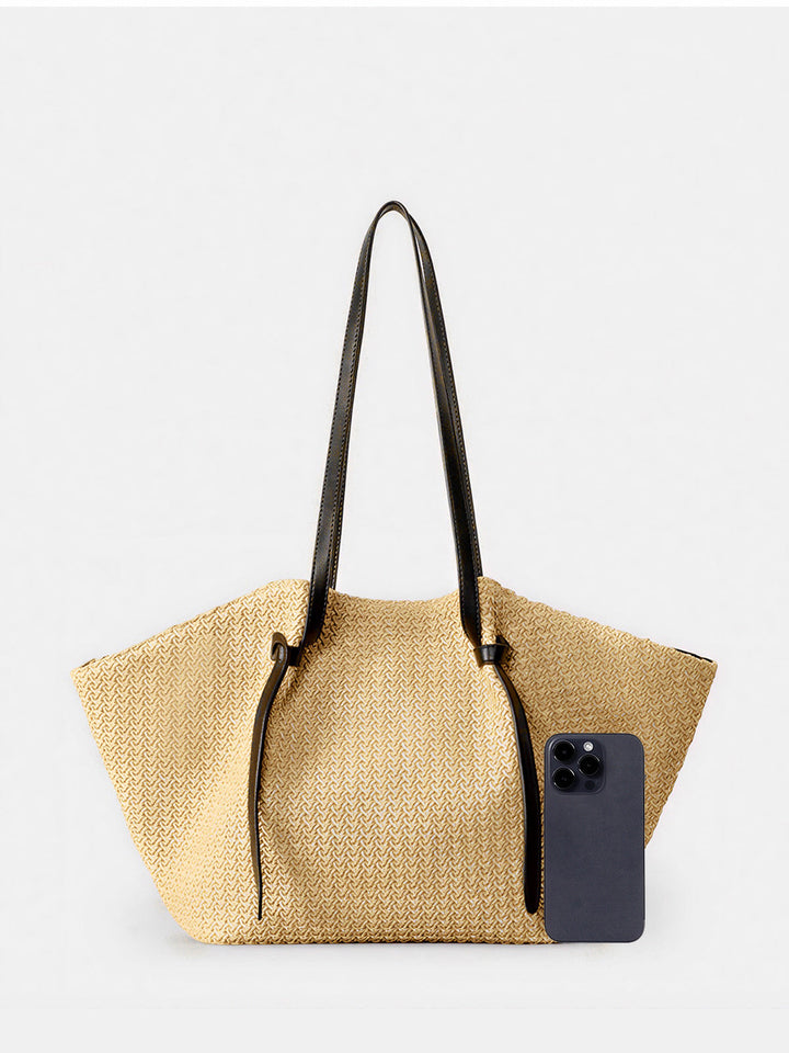 Women's Straw Beach Tote Bag | Shopper Style