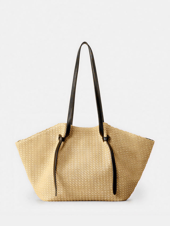 Women's Straw Beach Tote Bag | Shopper Style