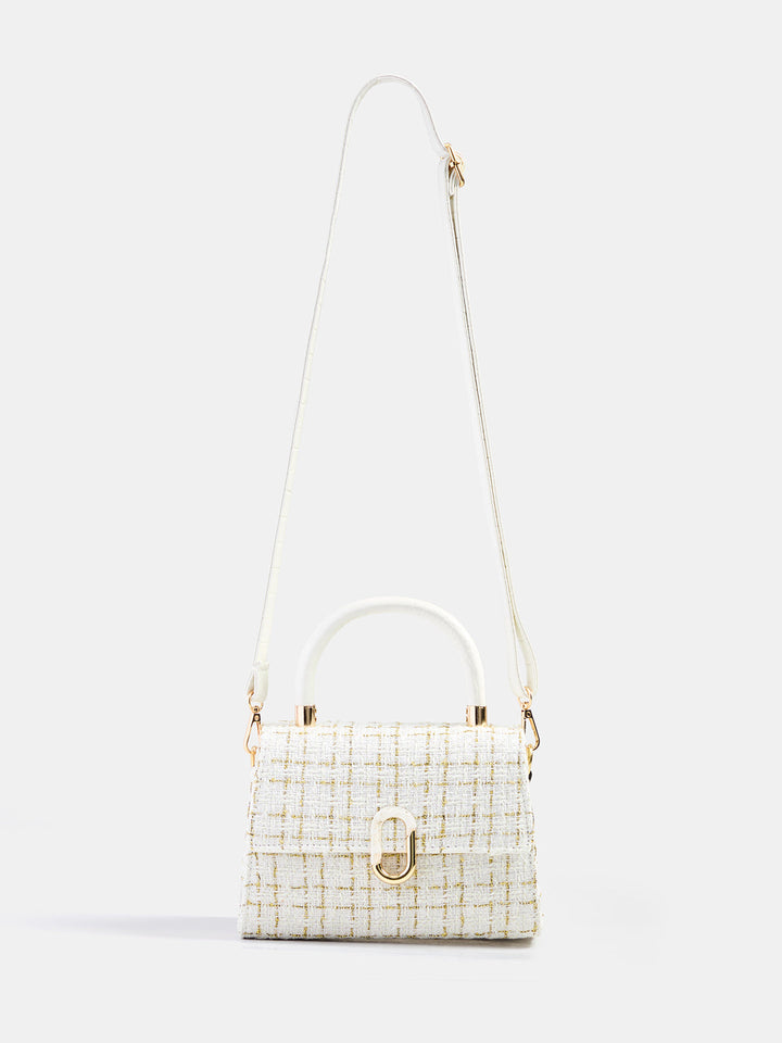 Women's Structured Handbag Boxy | Crossbody Strap
