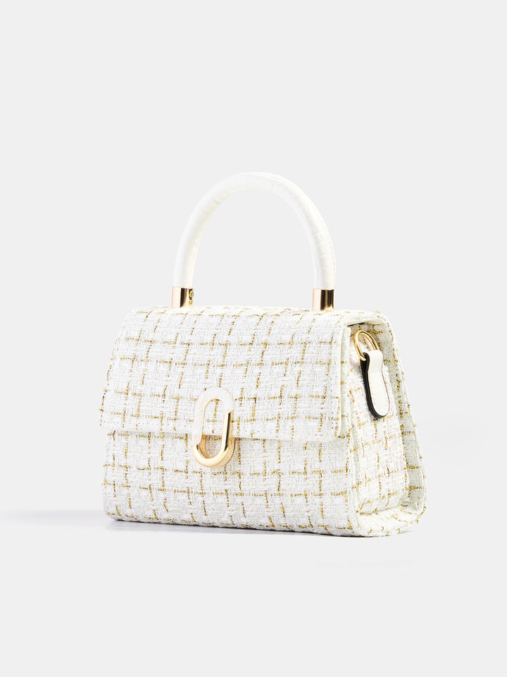 Women's Structured Handbag Boxy | Crossbody Strap