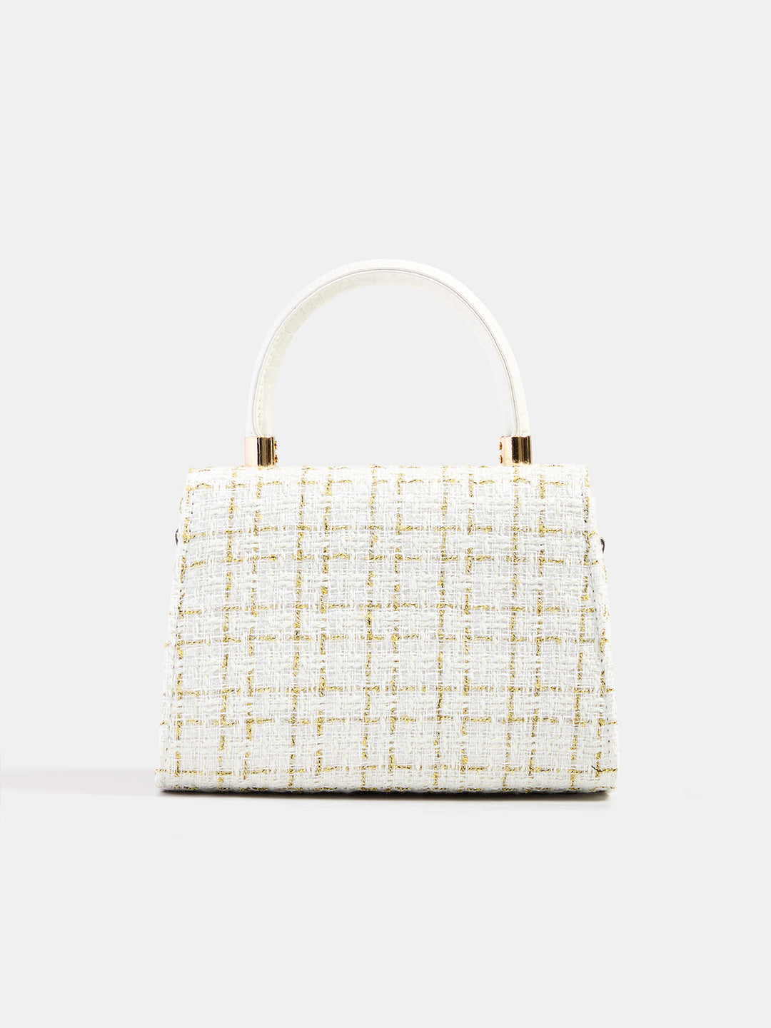 Women's Structured Handbag Boxy | Crossbody Strap