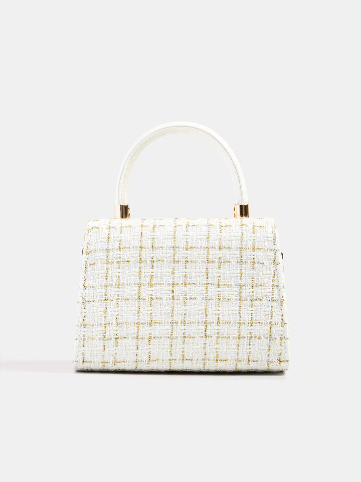 Women's Structured Handbag Boxy | Crossbody Strap