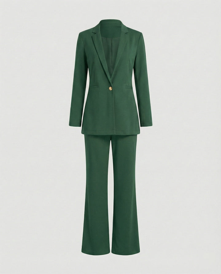 Women's Suits with Blazer & Wide Leg Pants | Two-Piece