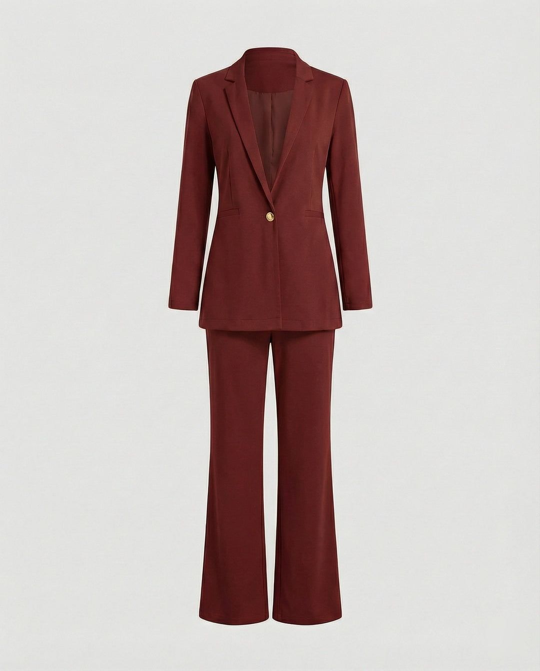 Women's Suits with Blazer & Wide Leg Pants | Two-Piece